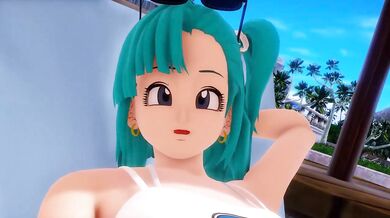 Bulma's Ravenous Sexual Desires Explored in MMD Porn Video