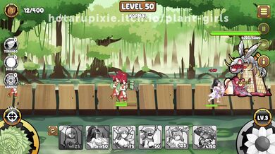 Panty-Dropping Plant Princesses Battle Bug Bonanza in 'Insect Invasion Level 50'