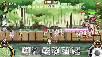 Panty-Dropping Plant Princesses Battle Bug Bonanza in 'Insect Invasion Level 50'