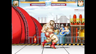 Chun Li Invades the Drunken Master's Dojo for Some Serious Fisting Action