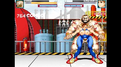 Chun Li Invades the Drunken Master's Dojo for Some Serious Fisting Action