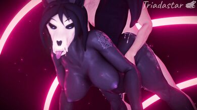 Sexual Adventures of a Pregnant Doggy and Mal0 in Doggy Style - Triadastar
