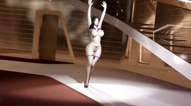 Rewritten as: "Sexy Elf Dancing to #1 [VAM] Video"