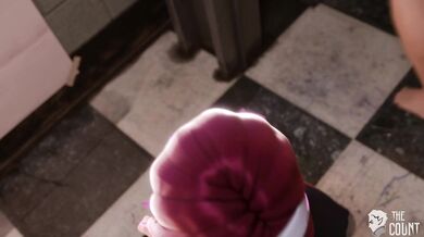 D.Va Gets Pounded by a Horde of Hard Men in Explosive Group Sex Scene [TheCount]