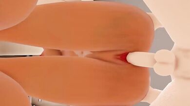 Sad Cat Dance with Gishlaine Dedoldia in MMD Hentai Anime