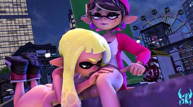 Callie Reef's Wet and Wild 3-Way with Agent 3X