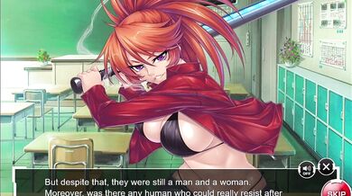 Kamimura's Hardcore Lesson: Taimanin Asagi Battle Arena with Yankee Teacher Azuma in English!