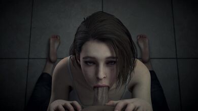 'Jill's POV Blowjob in Blue Lightsfm'