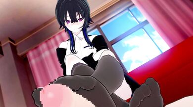 Twin Tail Demoness and Shota's First Time