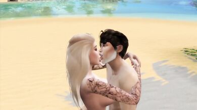 Dylan's Ass Invaded on Sulani Shores