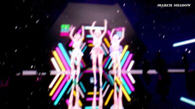 Starlight Dolls' Explosive Train Orgy