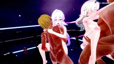 Starlight Dolls' Explosive Train Orgy