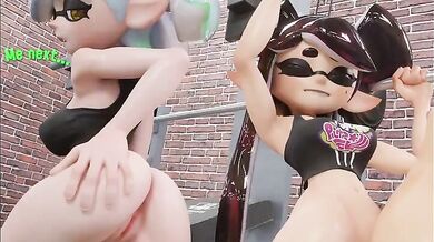 Squidding Hard: The Squid Sisters' Sexy Workout Routine Exposed!