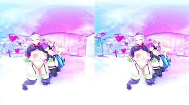 Naughty Nurses' Jiggly Juggs Revealed in Virtual Reality Experiment