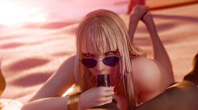 Lili's Filthy Encounter with Blacked on the Beach [Lewdgazer, NO WM]