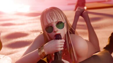 Lili's Filthy Encounter with Blacked on the Beach [Lewdgazer, NO WM]