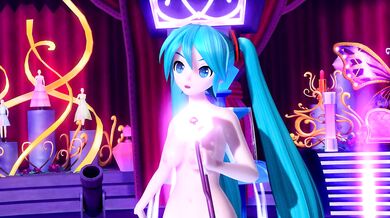 Nude Miku, Luka, and Rin's Sensual Striptease - The Lovely Trio's Erotic Routine