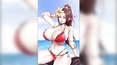 You Get Fucked By Mai Shiranui At The Beach