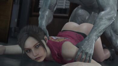 Reanimation of a Hentai Zombie Claire Redfield (Classic) [Bluelightsfm]