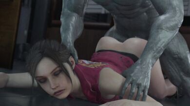 Reanimation of a Hentai Zombie Claire Redfield (Classic) [Bluelightsfm]
