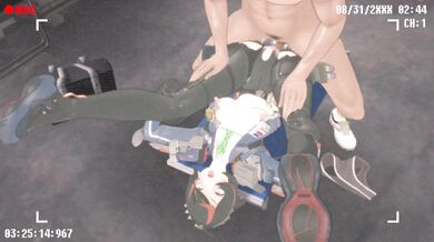 Tentacle Gangbang in the School Lavatory with Eren & Rinna