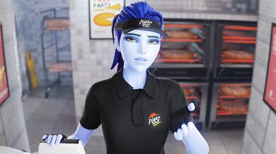 Tempting Tales of Office Sexcapades: Mercy, X and Widowmaker's Fuckable Jobs!