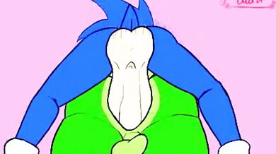 Gay Porn: Sonic's Naughty Touch