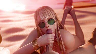 Lili on the Beach: A Lewdgazer Production [No Watermark]