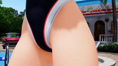 Shy Ankha's Seductive Bellydance Impresses Hot-Blooded Temari in 'MMD'