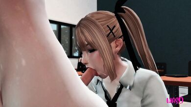 Naughty Blonde Student Gets Nailed by Trans Teacher