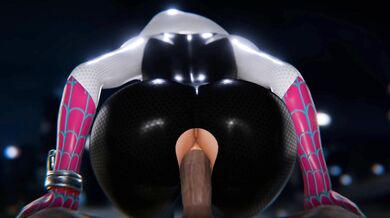 'Gwen Anal Miles (Suit) Ride'