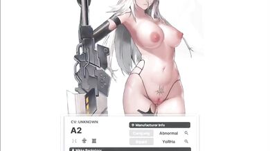 Nude Nikke Shakes Her A2 Ass in 'a2 ass shake (nude mod)' Porn Video