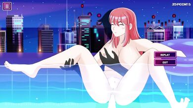 Naked Babes Get Fucked at the Poolside