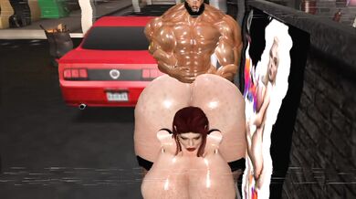 Public Roughie Cam Catches Hottie Gettin' Tagged by Thug