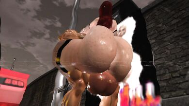 Public Roughie Cam Catches Hottie Gettin' Tagged by Thug