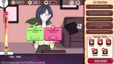 Jane's Adorable HR Fuck Fest