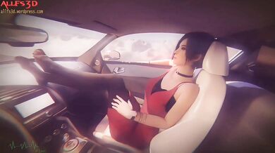 Pantyhose & Foot Fetish Dreams with Ada Wong [AllFS3D]