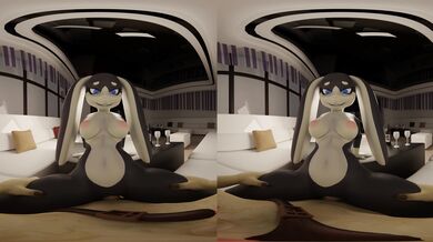 Luscious Lolita's Pussy Poppin' Party in 3D!
