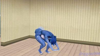 Krystal's Naked Cammy Stretching Session