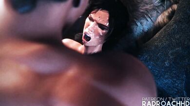 'Tomb Raider's Initiation into Amazonian Matriarchy through Forced Breeding'