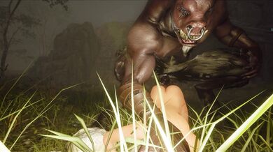 MILF Elf Gets Bred by Beastly Minotaur in Fantasy Sex Romp