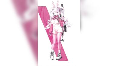 Big Boobs Alice Gets Naked and Fucks her Nikke Buddy in the Ass