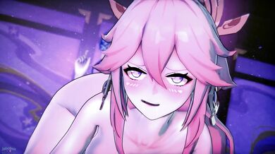 Raiden and Yae's Nightly Routine with Ganyu and Keqing (Clothed & Nude) [Jabobco Edition]