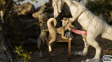 Gaping the Gimp with Grimm 3D