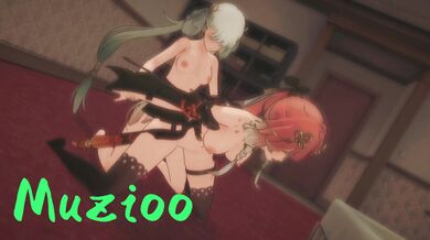 Muzioo's Futanari Adventures: Jinshi and Changli