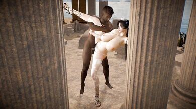 'Glory Hole Gangbang with a Nymphomaniac Vampire Elf and Her Angelic Lover'