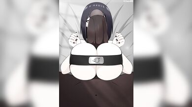 The Black Prince's Squishy Orgasm with Hinata Hyuuga