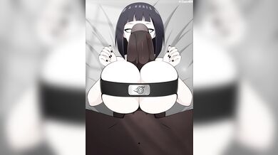 The Black Prince's Squishy Orgasm with Hinata Hyuuga