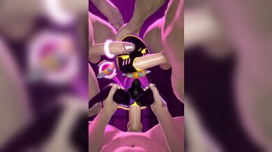 Naughty Malice Gets Pounded by the Gang of Five