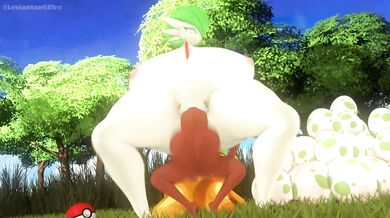 Inkling Boy Pounds Gardevoir's Tight Hole